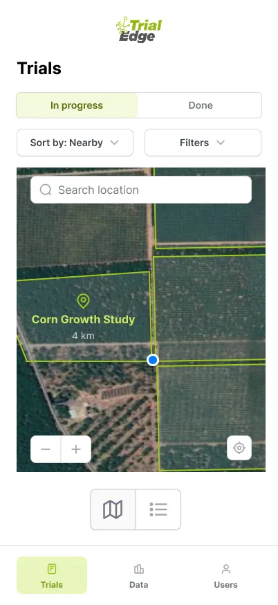 Agriedge — Digital Platform for Soil Trials — 1