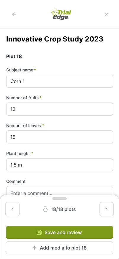 Agriedge — Digital Platform for Soil Trials — 3