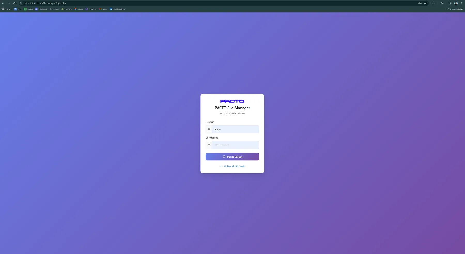 Pacto Estudio — Website MVP & Scalable Portfolio — 8